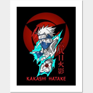 Plesetan peniru hatake jomblo gakada Kakashi Posters and Art